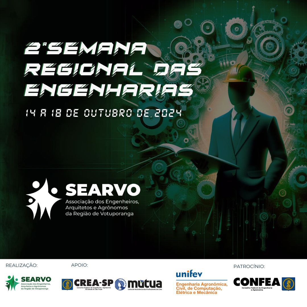 2ª Semana Regional das Engenharias está chegando! 